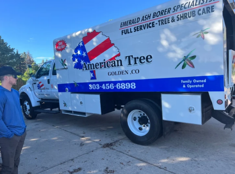 Tree and shrub care truck from American Tree